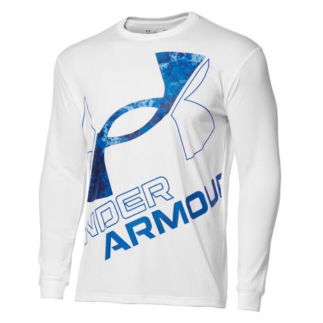 大幅値下げランキング アンダーアーマー Under Armour Tシャツ メンズ 長袖 テック ロングスリーブ シャツ ビッグロゴ 100 1 9円 Whitesforracialequity Org