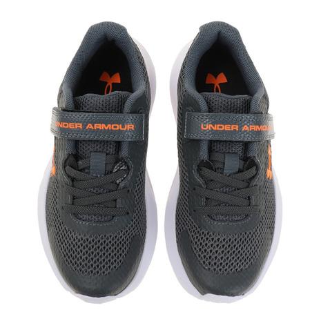 アンダーアーマー(UNDER ARMOUR) ジュニア シューズ スニーカー BPSシュガー 3 AC BPS Surge 3 AC レッド グレー 3024990 (キッズ)|supersportsxebio|04
