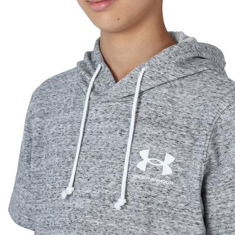 アンダーアーマー（UNDER ARMOUR）（メンズ）ライバルテリー ショートスリーブ フーディー 1370396｜supersportsxebio｜10