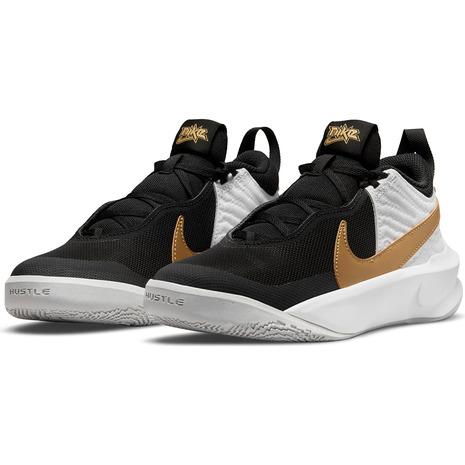 上品 ナイキ Nike ジュニアバスケットシューズ バッシュ チーム ハッスル D 10 Gs Cw6735 002 キッズ