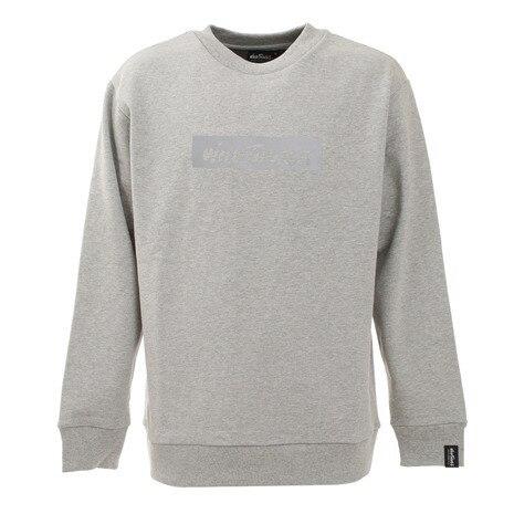 ワイルドシングス（WILDTHINGS） ロゴ クルーネック スウェット WT21248KY-GREY （メンズ）