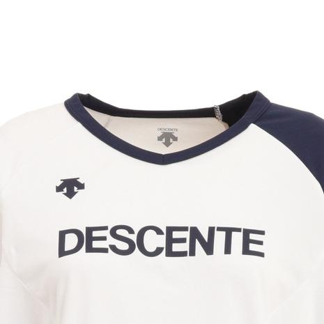 デサント（DESCENTE）（レディース） バレーボールウェア 透けにくいプラクテイス長袖Tシャツ DX-B1045XB｜supersportsxebio｜07