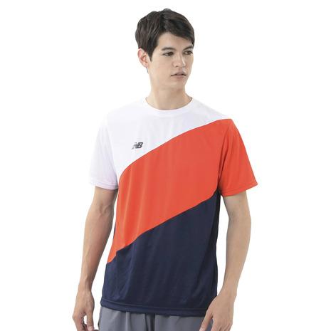 ニューバランス New Balance テニスウェア カラーブロック プラクティス用 半袖tシャツ Jmtt01nef メンズ Supersportsxebio Yahoo 店 通販 Yahoo ショッピング