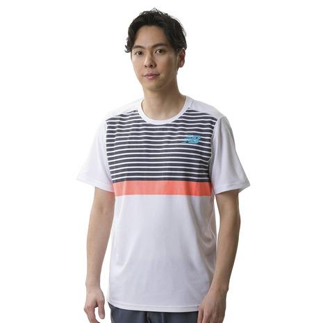 ニューバランス New Balance テニスウェア ラリークルー半袖tシャツ Mtthn メンズ Supersportsxebio Yahoo 店 通販 Yahoo ショッピング