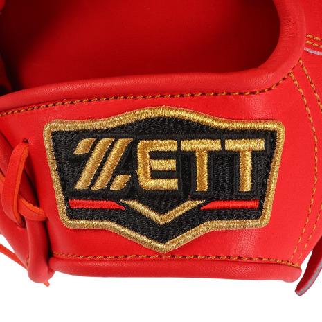 ゼット（ZETT）（メンズ）硬式用グラブ 二塁手・遊撃手用 野球グローブ 一般 プロステイタス BPROG566-5800｜supersportsxebio｜10