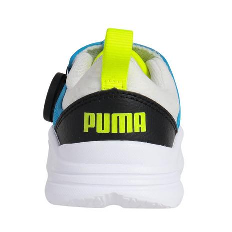 【20%OFFクーポン対象！5/25まで】プーマ（PUMA）（キッズ） ジュニア スニーカー シューズ プーマ ワイヤードラン ディスク ブルー ブラックピンク PS 37654303｜supersportsxebio｜09