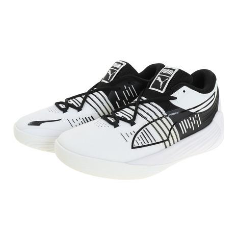 【20%OFFクーポン 11/13まで】プーマ(PUMA) バスケットシューズ バッシュ フュージョン ニトロ 37663901 白 (メンズ)|supersportsxebio|02