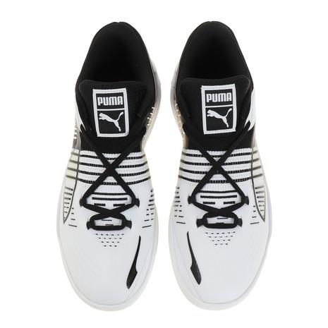 【20%OFFクーポン 11/13まで】プーマ(PUMA) バスケットシューズ バッシュ フュージョン ニトロ 37663901 白 (メンズ)|supersportsxebio|04