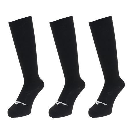 MIZUNO（ミズノ） （キッズ）野球 野球 カラーソックスロング 3足組