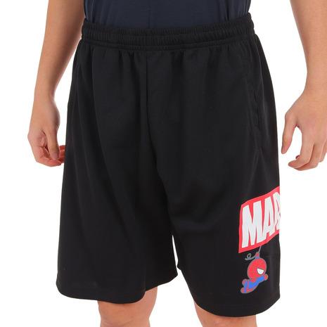 マーベル MARVEL バスケットボール ウェア キャラクター 2022正規激安 パンツ ショートパンツ 66％以上節約 DS0212017 メンズ マーベルスパイダーマンamp;ヴェノム