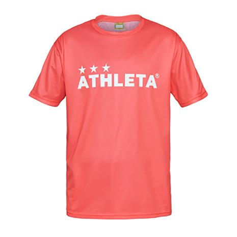安心の定価販売 受注生産品 アスレタ ATHLETA サッカー フットサルウェア Tシャツ ジュニア プラクティス 2365J RED キッズ 2 530円