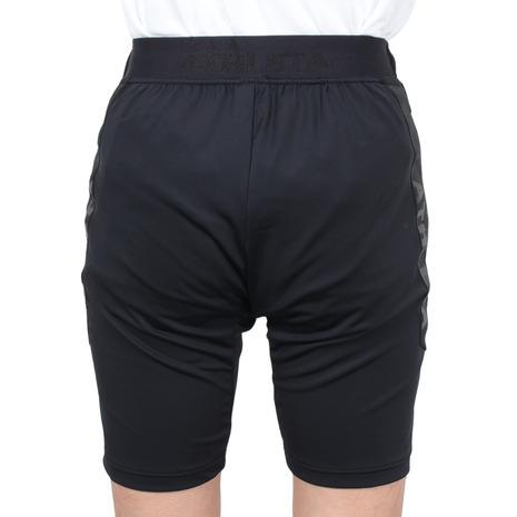 アスレタ（ATHLETA）（メンズ）サッカー フットサルウェア トレーニングジャージハーフパンツ 2364 BLK｜supersportsxebio｜04