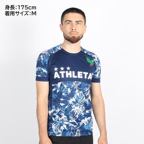 アスレタ（ATHLETA）（メンズ） サッカー フットサルウェア Tシャツ 総柄プラシャツ XE-421｜supersportsxebio｜03