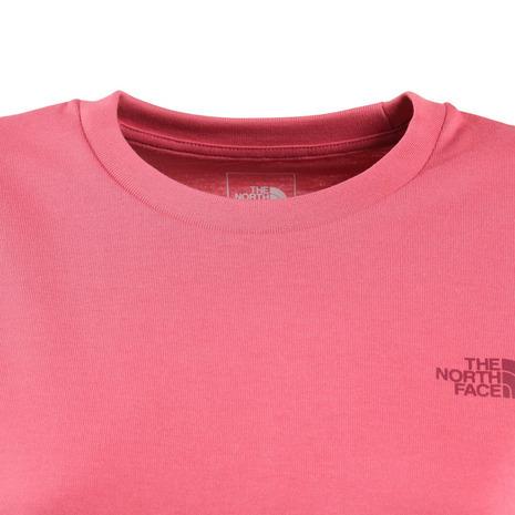 ノースフェイス The 21春夏新色 North Face ショートスリーブヌプシティー スレートローズ Ntw Lr レディース ワンポイント トップス カジュアル 半袖tシャツ