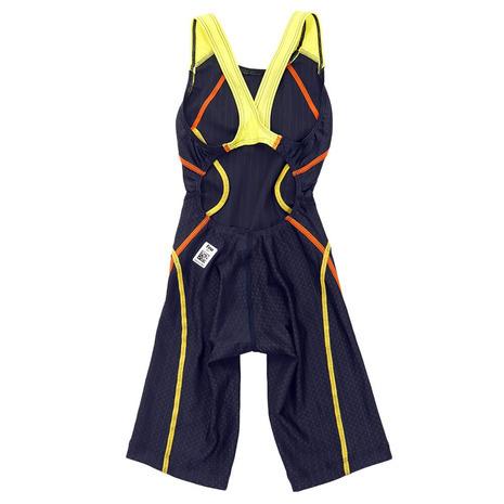 アリーナ(ARENA) 水着 ガールズ 女児 ジュニアハーフスパッツ 競泳 一体型 ネイビー ARN-0050WJ NVYL (キッズ)|SuperSportsXEBIO PayPayモール店|02
