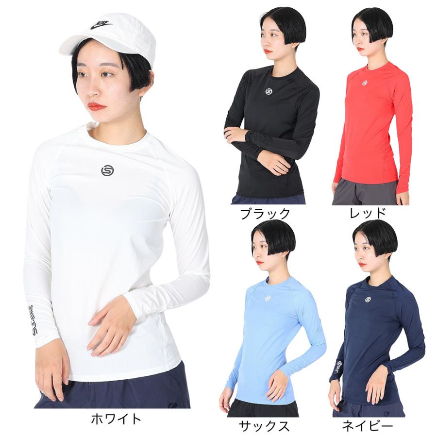 SKINS（スキンズ） （レディース）長袖Tシャツ レディース 着圧 