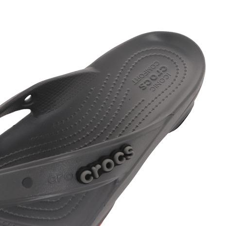 クロックス（crocs）（メンズ、レディース） クラシック オールテレイン フリップ ブラック グレー 207712 メンズ レディース シューズ｜supersportsxebio｜09