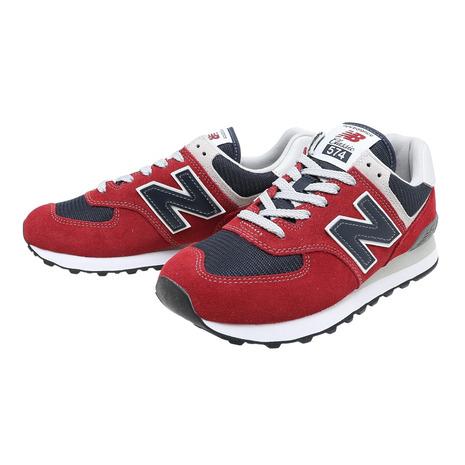 ニューバランス New Balance スニーカー 赤 レッド Ml574 Eh2 D スポーツシューズ 靴 シューズ メンズ レディース メンズ レディース Supersportsxebio Paypayモール店 通販 Paypayモール