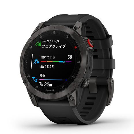 ガーミン（GARMIN）（メンズ、レディース）スマートウォッチ 時計 epix Sapphire BK 010-02582-15｜supersportsxebio｜02