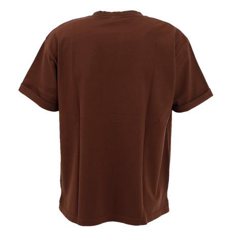 コンバース（CONVERSE）（メンズ、レディース）ロゴ刺繍胸ポケット クルーネックTシャツ CA221381-3700｜supersportsxebio｜03