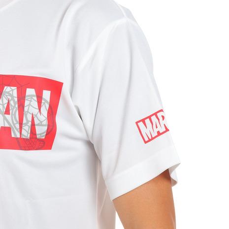 マーベル（MARVEL）（メンズ）スパイダーマン半袖Tシャツ UVカット DS0222004 冷感 速乾｜supersportsxebio｜07