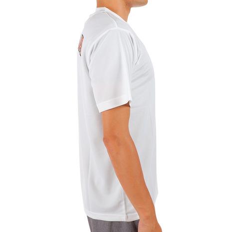 カレッジ（College）（メンズ）バスケットボールウェア UVカット プラクティス半袖Tシャツ CL8222001 冷感 速乾｜supersportsxebio｜05