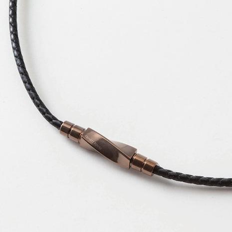 Qulia バランスネックレス 黒色 クライス（QULiS）（メンズ、レディース）バランスフォース