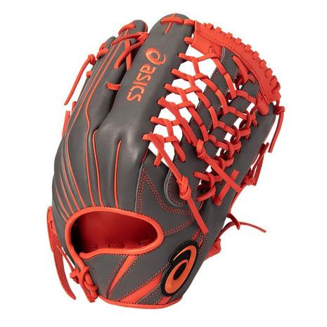 アシックス 一般軟式 左投げ 外野手用 グローブ シキサイ