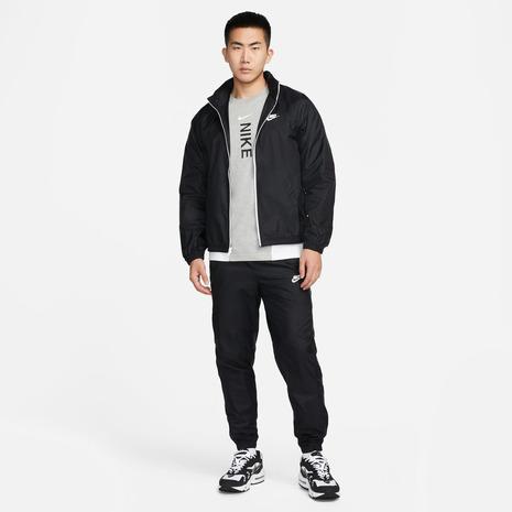 NIKE ナイキ(NIKE)(メンズ)ウーブン 上下セット ブラック 黒 NIKE ナイキ(NIKE)(メンズ)ウーブン 上下セット ブラック 黒