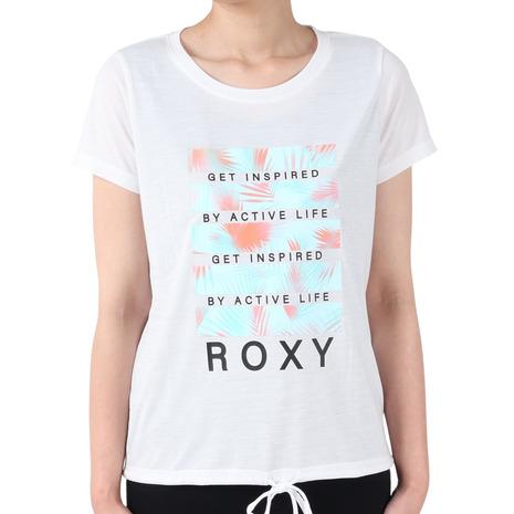 ロキシー（ROXY）（レディース）速乾 UVカット Tシャツ GET INSPIRED BY ACTIVE LIFE ROXY RST204524 WHT1｜supersportsxebio｜02