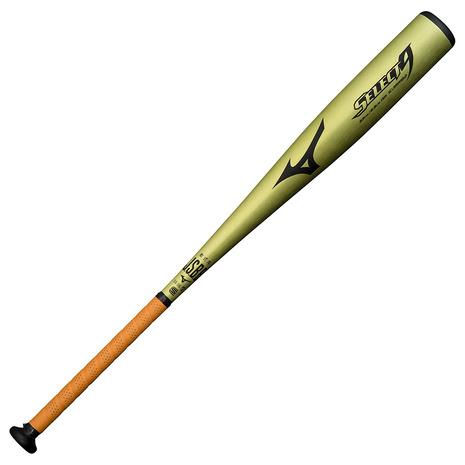 ミズノ(MIZUNO)(メンズ)軟式用バット 野球 一般 セレクトナイン 金属製 
