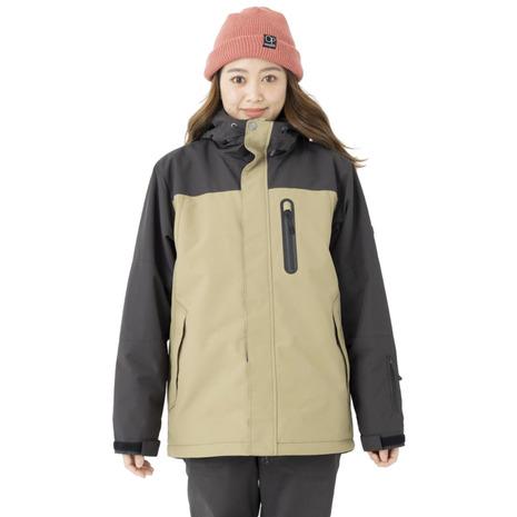 スノージャケット レディス オーシャンパシフィック　ダークグレー　Mサイズ スノーボード ウェア ジャケット レディース OP オーシャン