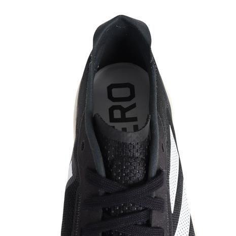 アディダス（adidas）（メンズ）ランニングシューズ アディゼロ ボストン 11 ワイド ブラック ホワイト GV9630 スニーカー 厚底 プレート 幅広 ジョギング｜supersportsxebio｜08