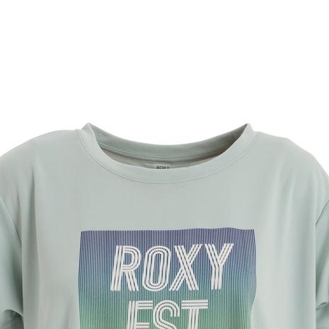 ロキシー（ROXY）（レディース）水陸両用 速乾 UVカット Tシャツ SMILE 22FWRST224539BLU｜supersportsxebio｜04