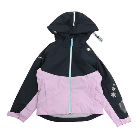 デサント（DESCENTE）（キッズ）ジュニア 子供 スキーウェア スノーボードウェア 上下セット サイズ調整 ガールズ スーツ DWJUJH03X 130 140 150 160｜supersportsxebio｜03