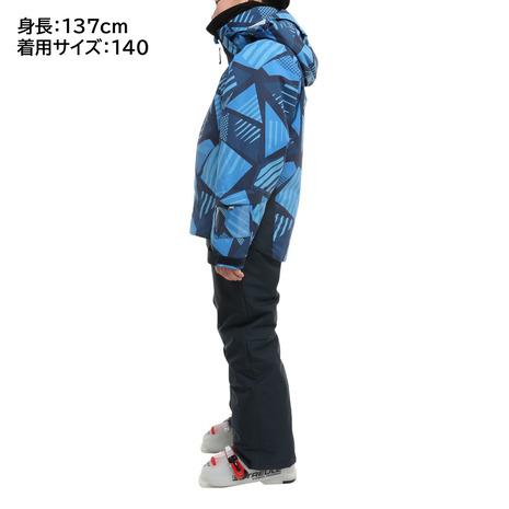 DESCENTE★スキーウェア　男の子　撥水加工　サイズ調節可★130cm デサント（DESCENTE）（キッズ）スキーウエア ジュニア 上下