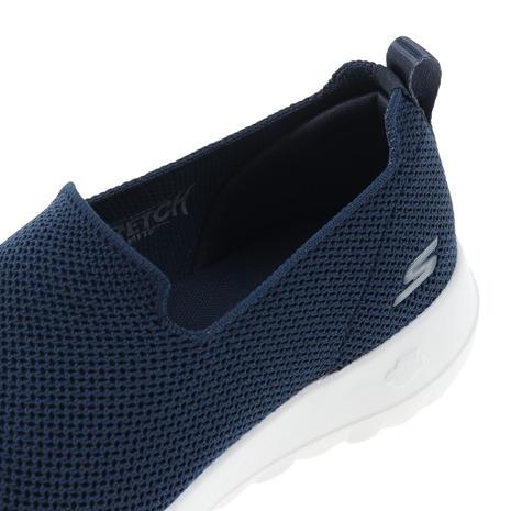 スケッチャーズ(SKECHERS)レディース スニーカー ゴーウォークジョイ GO WALK JOY ブラック ネイビー 124187 (レディース)|supersportsxebio|09
