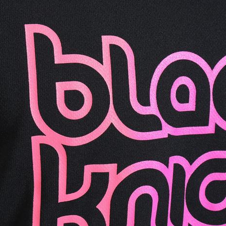 ブラックナイト(blackknight) バドミントンウェア ドライ ロングTシャツ T-2242-BLA (メンズ、レディース)|supersportsxebio|07