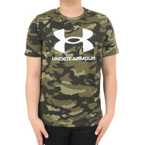 アンダーアーマー（UNDER ARMOUR）（キッズ）半袖Tシャツ ジュニア SPORSTYLE ロゴ AP 1376733 391｜supersportsxebio｜02