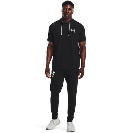 アンダーアーマー（UNDER ARMOUR）（メンズ）半袖シャツ メンズ ライバルテリー フーディー 1370396 001 ドライ 速乾｜supersportsxebio｜02