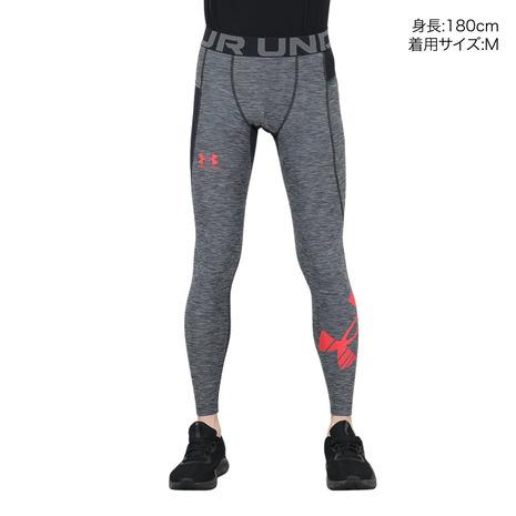 アンダーアーマー（UNDER ARMOUR）（メンズ）スポーツタイツ UA ヒートギア(夏向け) レギンス ノベルティ 1378353 035｜supersportsxebio｜02