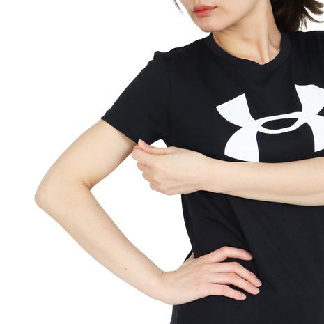 アンダーアーマー（UNDER ARMOUR）（レディース）半袖Tシャツ レディース ライブ グラフィック 1356305 BLK/WHT AT｜supersportsxebio｜08