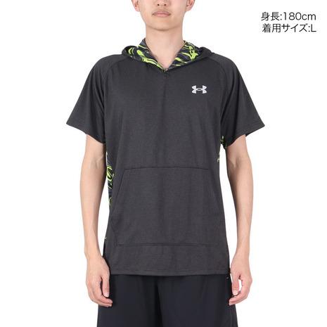 アンダーアーマー（UNDER ARMOUR）（メンズ）野球ウェア ベースボール ショートスリーブ フーディー 1378240｜supersportsxebio｜02