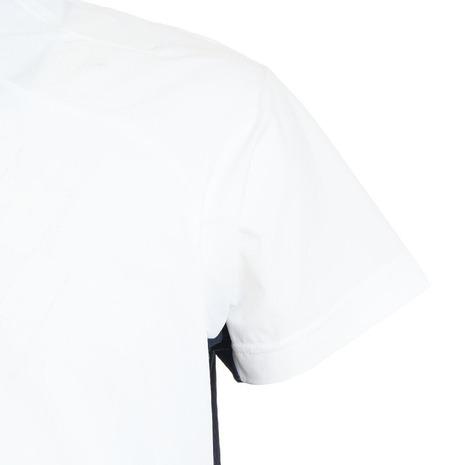 デサント（DESCENTE）（メンズ）半袖シャツ メンズ Move Sport ソフト AIRY TRANSFER DMMTJA56 WH｜supersportsxebio｜05