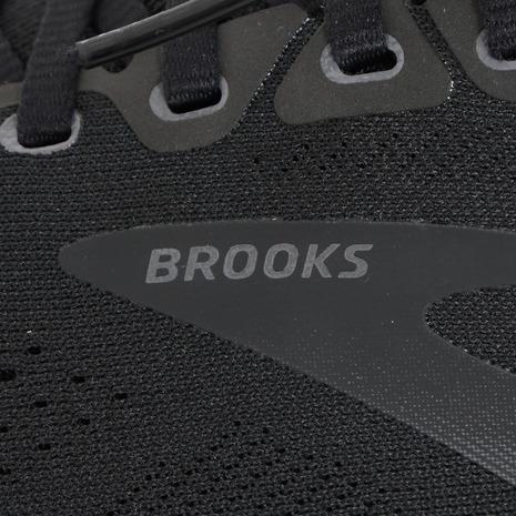 ブルックス（BROOKS）（レディース）ランニングシューズ レディース 黒 ゴースト15 WIDE ブラック BRW3803 BLK スニーカー ジョギングシューズ｜supersportsxebio｜08