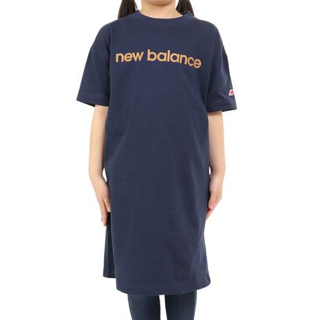 ニューバランス（new balance）（キッズ）半袖Tシャツ ジュニア リニアロゴ ドレス ABD35052NNY｜supersportsxebio｜02