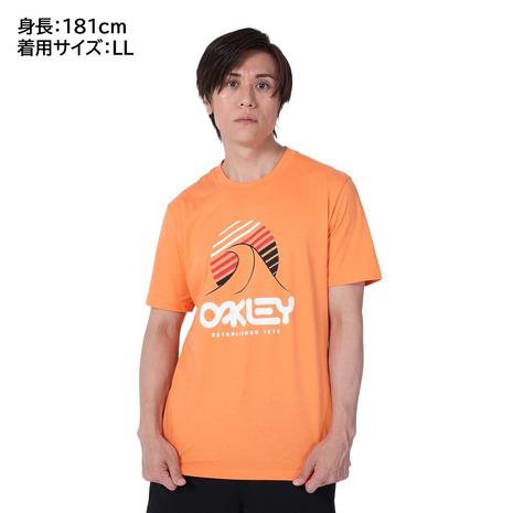 オークリー（OAKLEY）（メンズ）Tシャツ One Wave B1B FOA404436｜supersportsxebio｜03