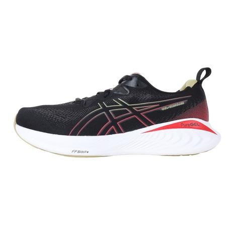 アシックス（ASICS）（メンズ）ランニングシューズ ゲル キュムラス 25 ブラック レッド 1011B621.001 スニーカー ジョギング ウォーキング 軽量 クッション｜supersportsxebio｜08