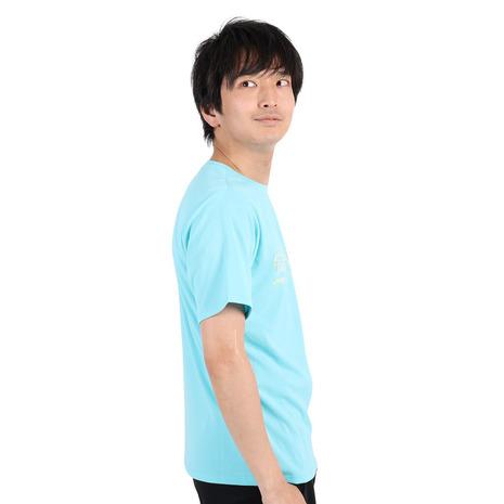 ジローム（GIRAUDM）（メンズ）半袖Tシャツ メンズ ドライプラスmesh プリント CT3S0012-TR863-GRES｜supersportsxebio｜03