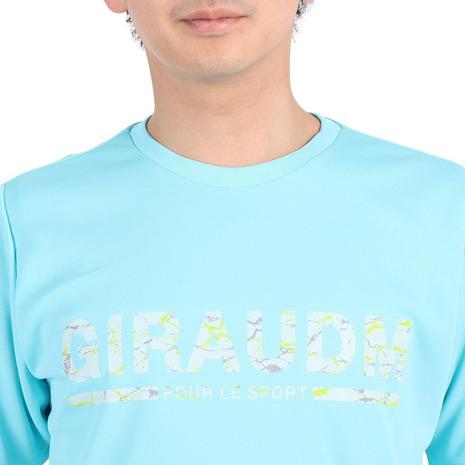 ジローム（GIRAUDM）（メンズ）半袖Tシャツ メンズ ドライプラスmesh プリント CT3S0012-TR863-GRES｜supersportsxebio｜09